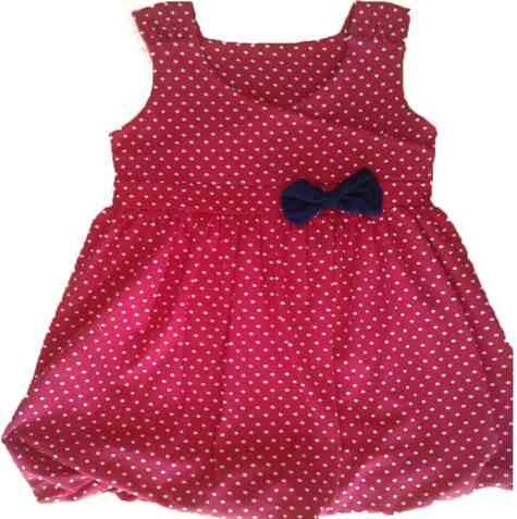 Vestido Infantil Bolinha