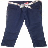 Calça Jeans Hering C/ cinto Florido